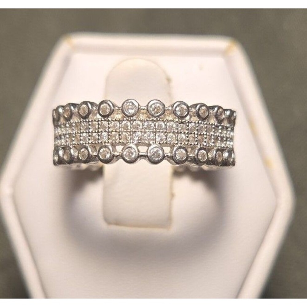 Vintage sterling silver ring sz 7.5